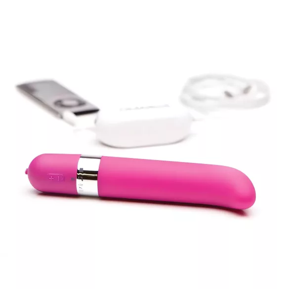 OhMiBod Freestyle G - vibrador de ponto G com controlo musical sem fios (rosa)