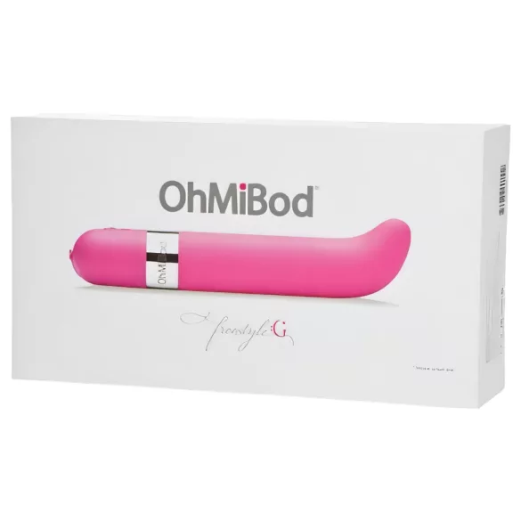 OhMiBod Freestyle G - vibrador de ponto G com controlo musical sem fios (rosa)