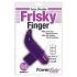 Frisky Finger - vibrador de dedo à prova d'água (roxo)