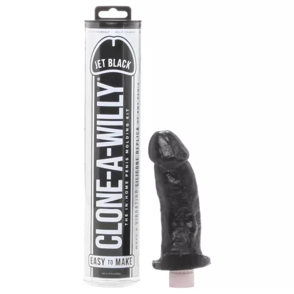 Clone-a-Willy - kit de molde de pênis com vibrador - preto