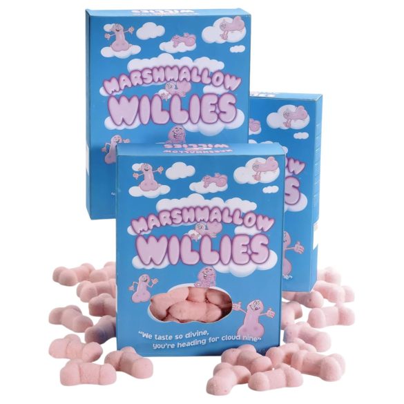 Marshmallow - Doce de Marshmallow Formato Divertido - Rosa (140g)