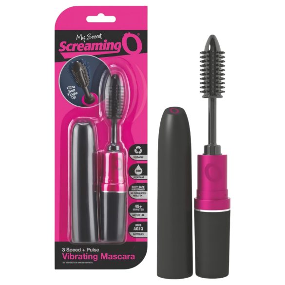 Rímel Gritante - Vibrador Espiral (preto-rosa)
