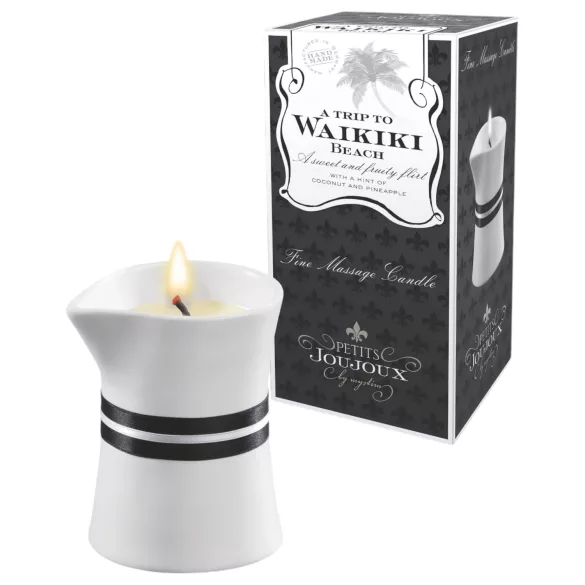 Petits Joujoux Waikiki - vela de massagem - coco e abacaxi - 120ml