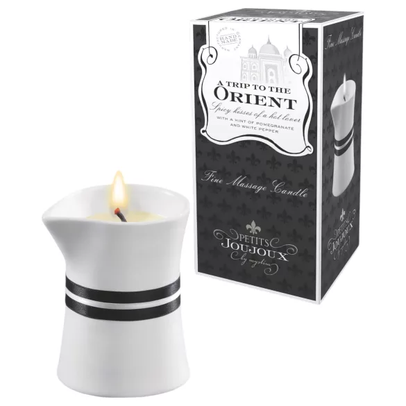 Petits Joujoux Orient - vela de massagem 120ml - romã e pimenta branca