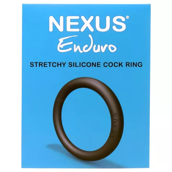 Nexus Enduro - anel peniano silicone preto