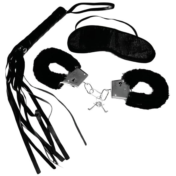 S&M Intro - Kit Inicial de Bondage - Preto (4 peças)