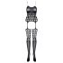 Obsessive G310 - conjunto rete com bolinhas - preto (S-L)