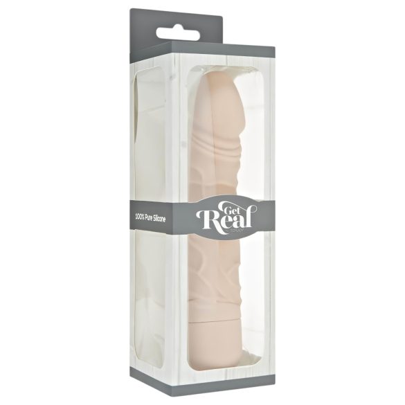 Vibrador Silicone Realista Clássico (Natural)