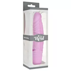 Classic Get Real - vibrador realístico de silicone - rosa