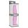 Clássico Get Real - vibrador realista de silicone (rosa)