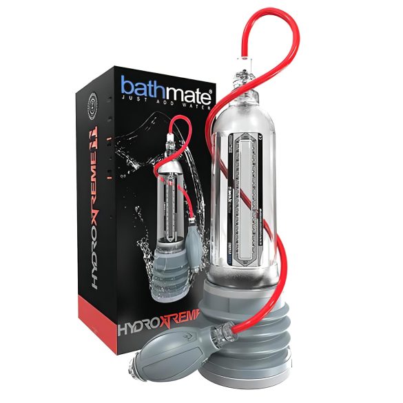 Conjunto BathMate Xtreme Hydromax 11 - Bomba d'água (transparente)
