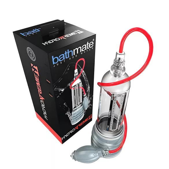Bathmate HydroXtreme 11 - bomba hidráulica XL - transparente