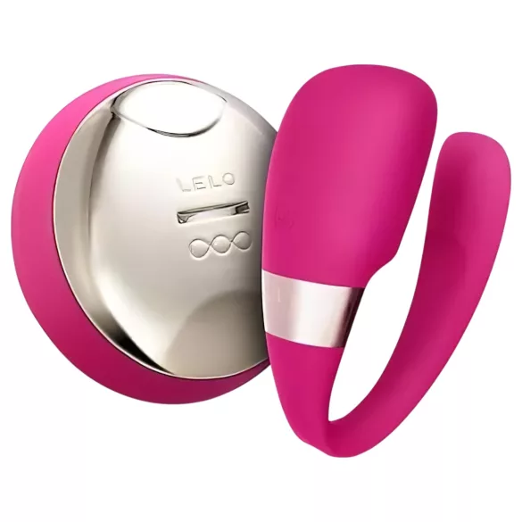 LELO Tiani 3 - vibrador para casais - controle remoto - silicone rosa