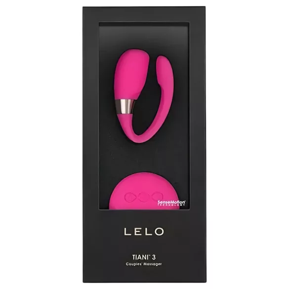 LELO Tiani 3 - vibrador para casais - controle remoto - silicone rosa