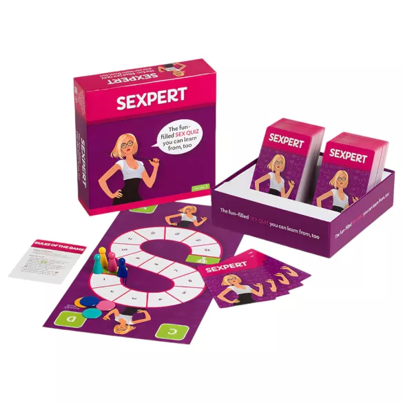 tease & please - Sexpert - jogo de tabuleiro de quiz sexual divertido (em inglês)