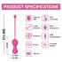 Magic Motion Kegel Master - Duo de Bolas Ben Wa Inteligentes (roxo)