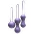 Je Joue Ami - Conjunto de 3 Bolas Ben Wa (roxo)
