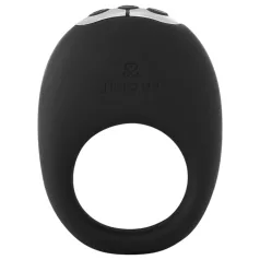   Je Joue Mio - anel peniano vibratório recarregável à prova d'água preto