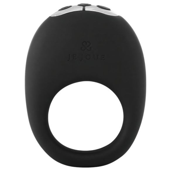 Je Joue Mio: anel peniano vibrante e à prova d'água (preto)