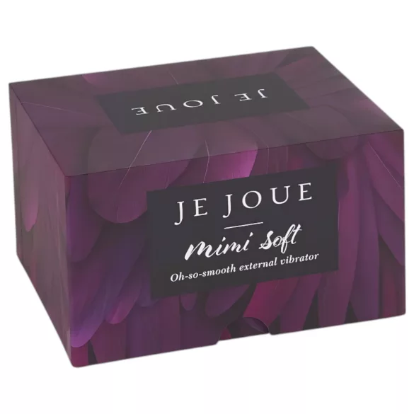 Je Joue Mimi Soft - vibrador clitóris recarregável à prova d'água preto