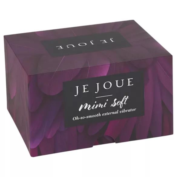 Je Joue Mimi Soft - vibrador de clitóris recarregável à prova d'água (roxo)