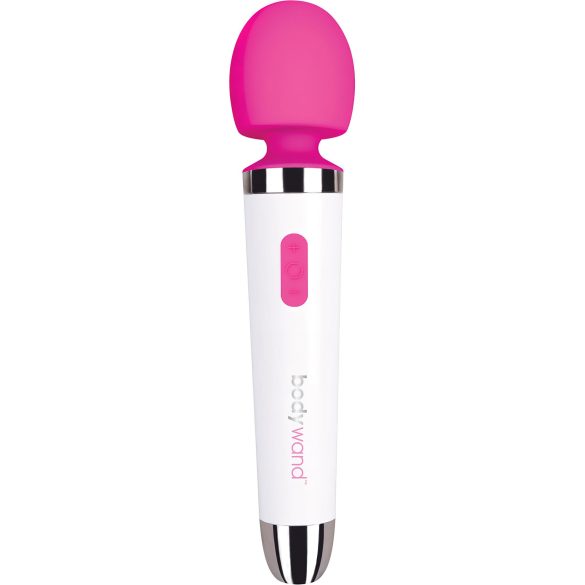 Bodywand Aqua Wand - vibrador massajador à prova d'água (branco-rosa)