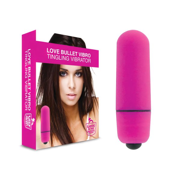 Love Bullet - mini vibrador à prova d'água (rosa)