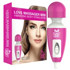   Love Wand - vibrador massageador mini - recarregável silicone rosa