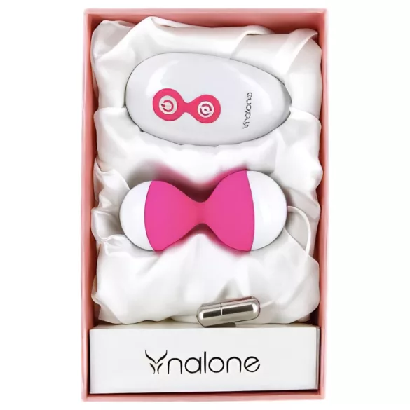 Nalone - bolas tailandesas com controle remoto recarregável - rosa