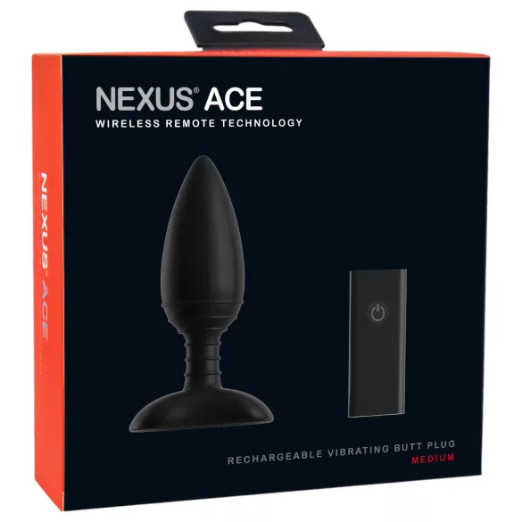 Nexus Ace - vibrador anal com controle remoto - recarregável - médio