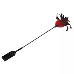 S&M - chicote e pluma - vermelho
