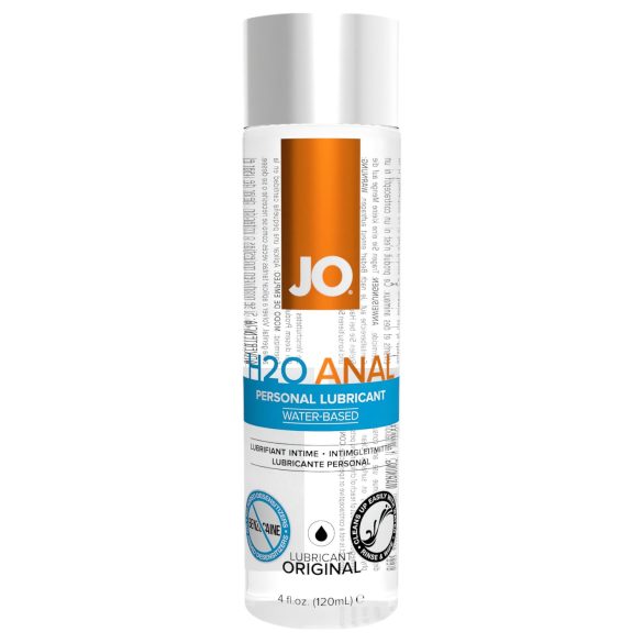 JO H2O Anal Original - Lubrificante à base de água (120ml)