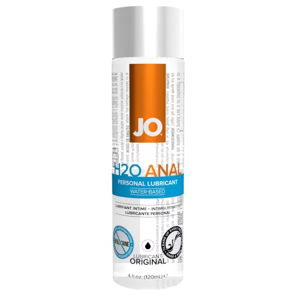 System JO - H2O Anal Original - lubrificante anal à base de água (120 ml)