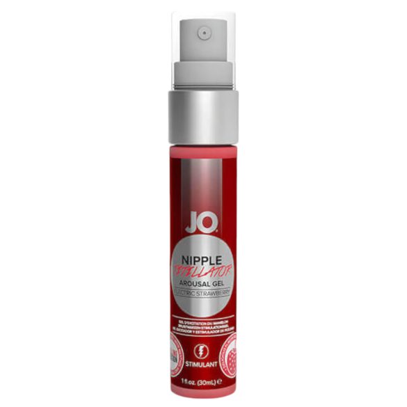 System JO - Gel Estimulante para Mamilos - Morango (30 ml)