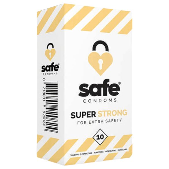 SAFE Super Forte - preservativo extra resistente (10 unid.)