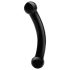 GLAS - Dildo Duplo de Vidro (preto)