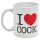 Caneca "Adoro Pau" (preta)