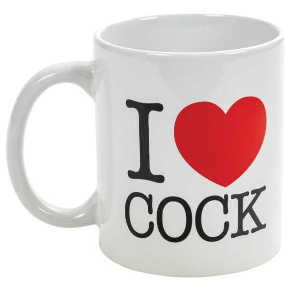 Eu Amo Galo - caneca (preta)