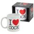 Caneca "Adoro Pau" (preta)