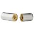 Crave Bullet - mini vibrador recarregável (prata-ouro)
