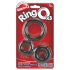 Conjunto Screaming O - Anéis de Silicone para Pênis (3 unidades)