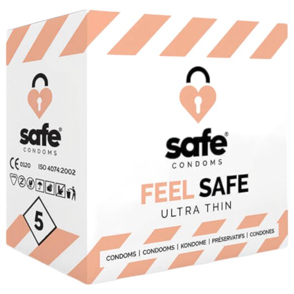 SAFE Feel Safe - Preservativo Ultrafino (5un)