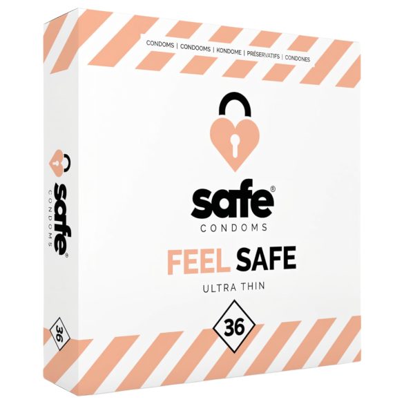 SAFE Feel Safe - Preservativo Fino (36 unidades)