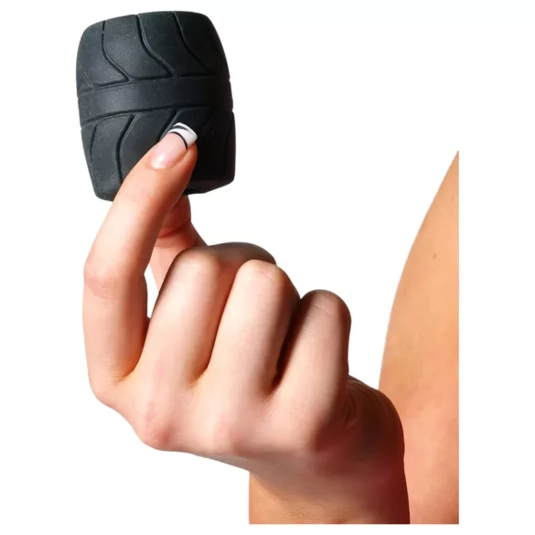 Perfect Fit - Anel e extensor para testículos SilaSkin (preto)