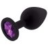 Rianne - Conjunto de 3 Plugs Anais de Silicone (Preto)