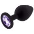 Rianne - Conjunto de 3 Plugs Anais de Silicone (Preto)