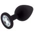 Rianne - Conjunto de 3 Plugs Anais de Silicone (Preto)