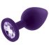 Rianne - Conjunto de 3 Plugues Anais de Silicone (Roxo)