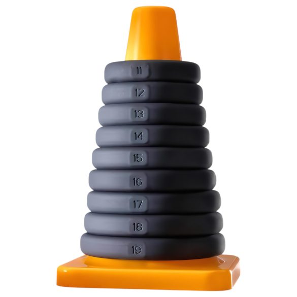 Play Zone - Conjunto de Anéis e Extensores para Pênis (9 Peças)