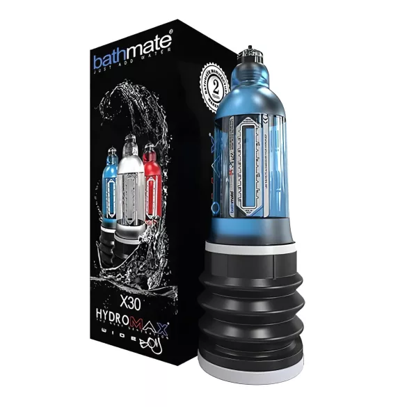 Bathmate Hydromax 7 Wide - bomba peniana hidráulica - azul